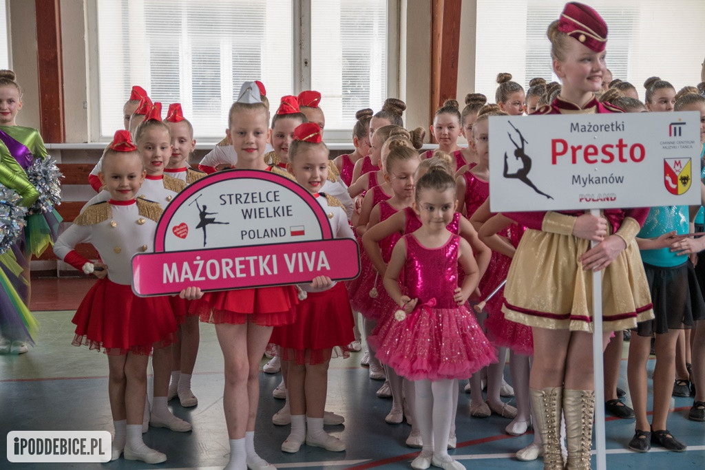 Mistrzostwa Mażoretek  w Poddębicach