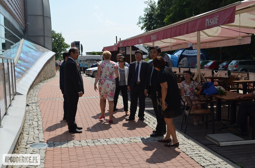 Delegacja z Chin odwiedziła powiat poddębicki