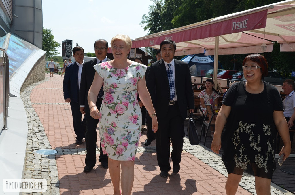 Delegacja z Chin odwiedziła powiat poddębicki
