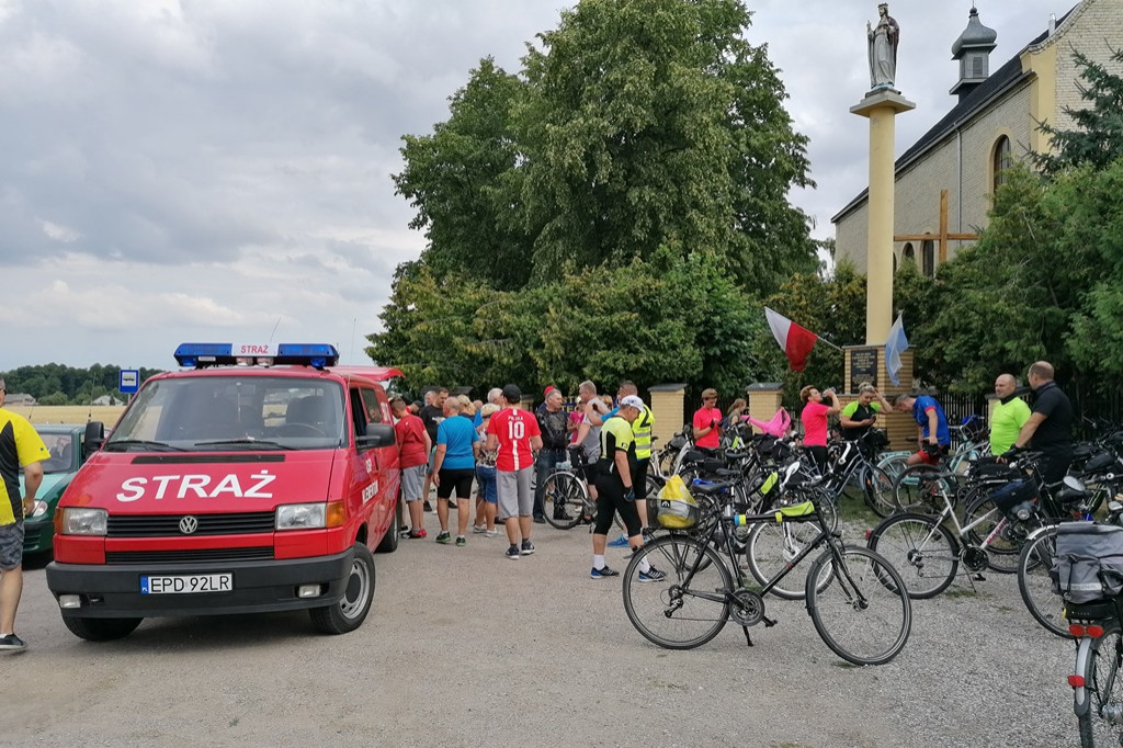 II Rajd Rowerowy OSP Klementów