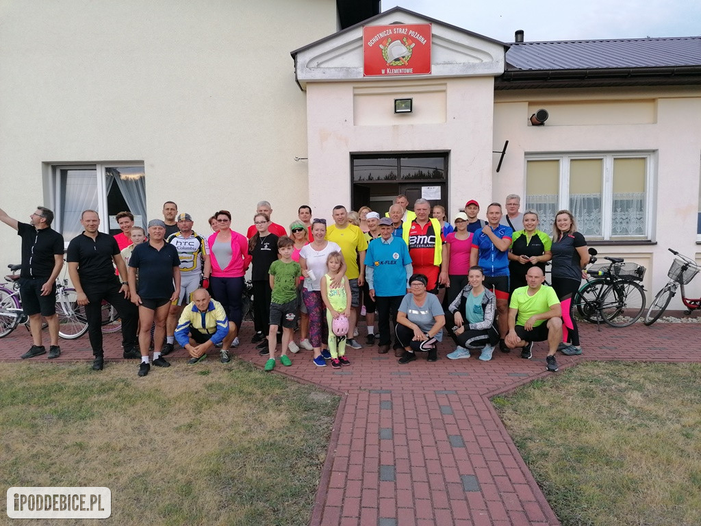 II Rajd Rowerowy OSP Klementów