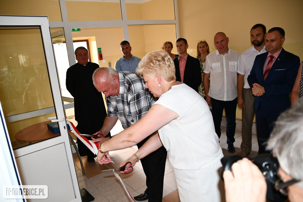 Wyremontowana sala gimnastyczna w LO