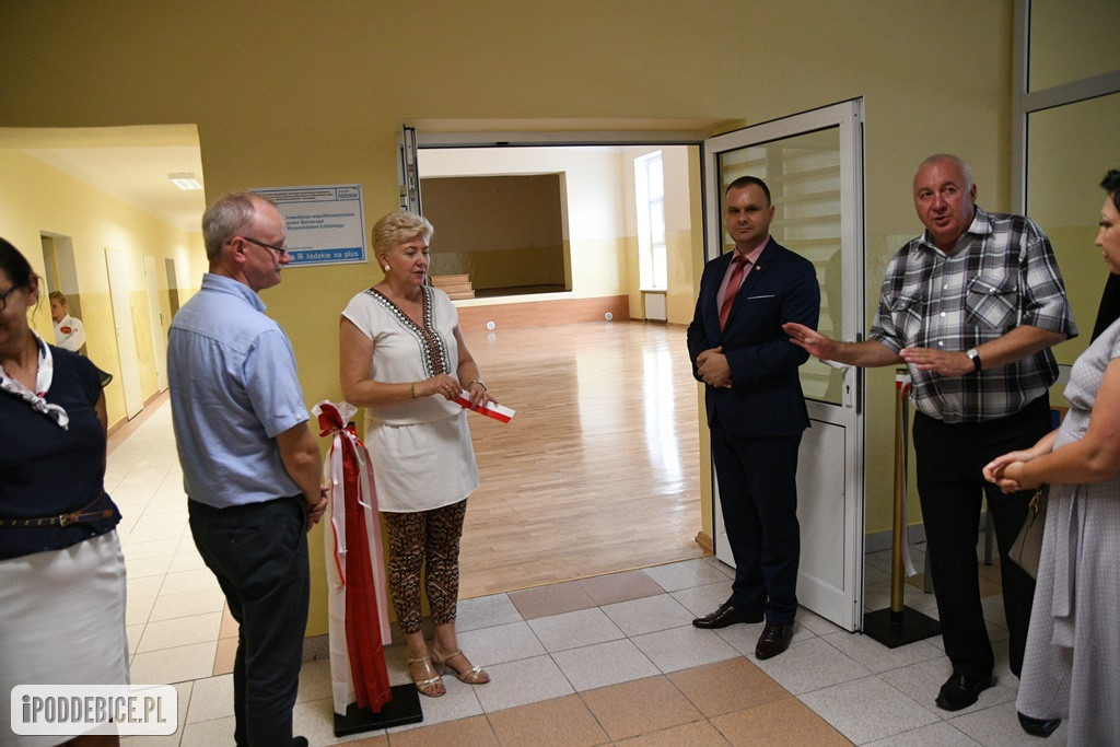Wyremontowana sala gimnastyczna w LO
