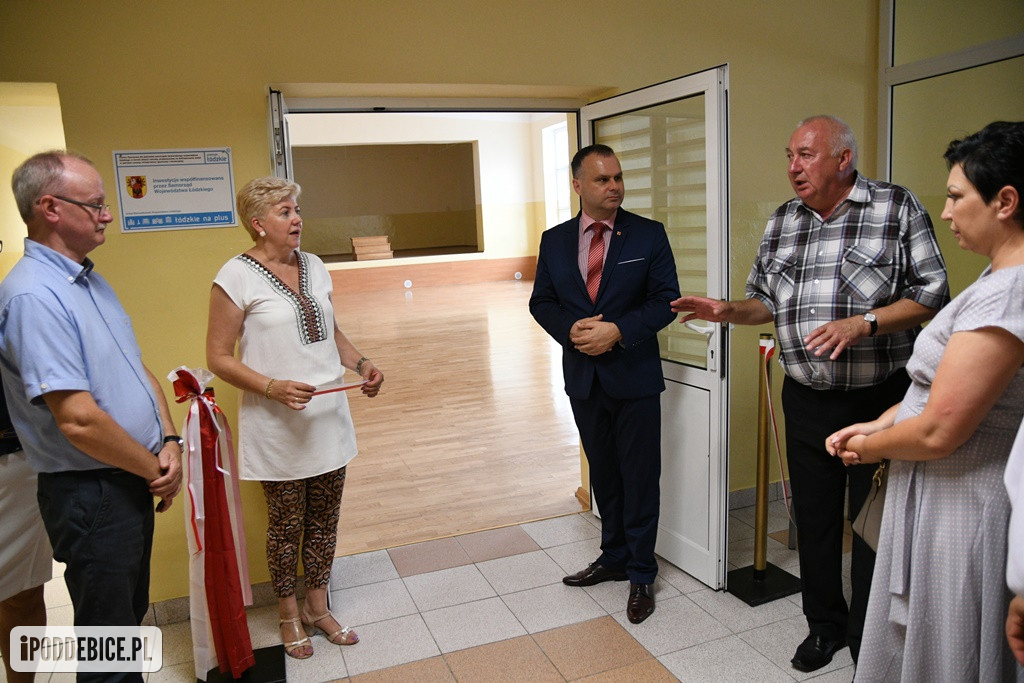 Wyremontowana sala gimnastyczna w LO