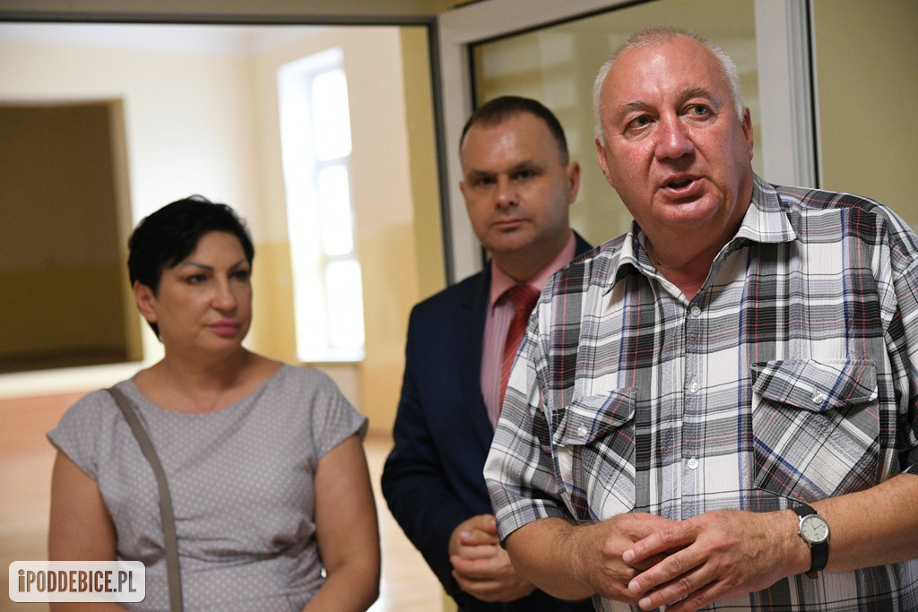 Wyremontowana sala gimnastyczna w LO
