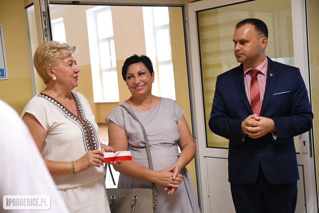 Wyremontowana sala gimnastyczna w LO