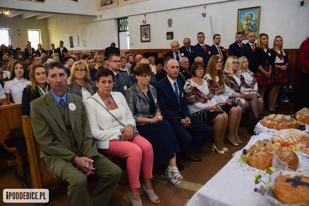 Dożynki Powiatu Poddębickiego w Wartkowicach