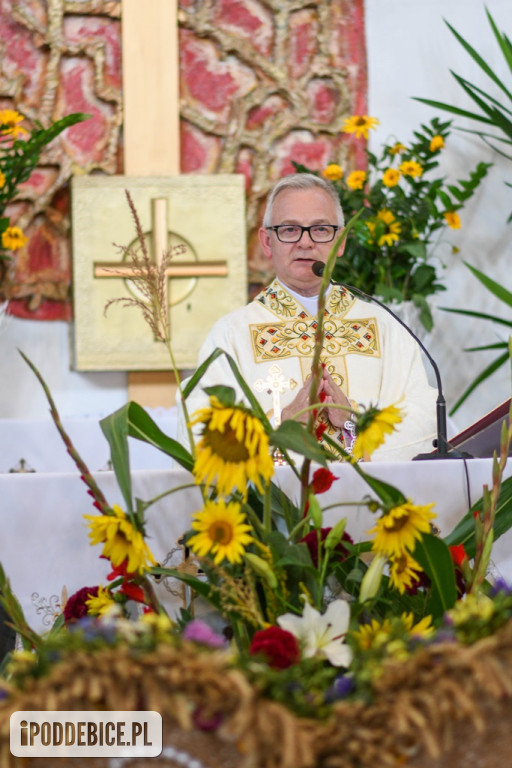 Dożynki Powiatu Poddębickiego w Wartkowicach