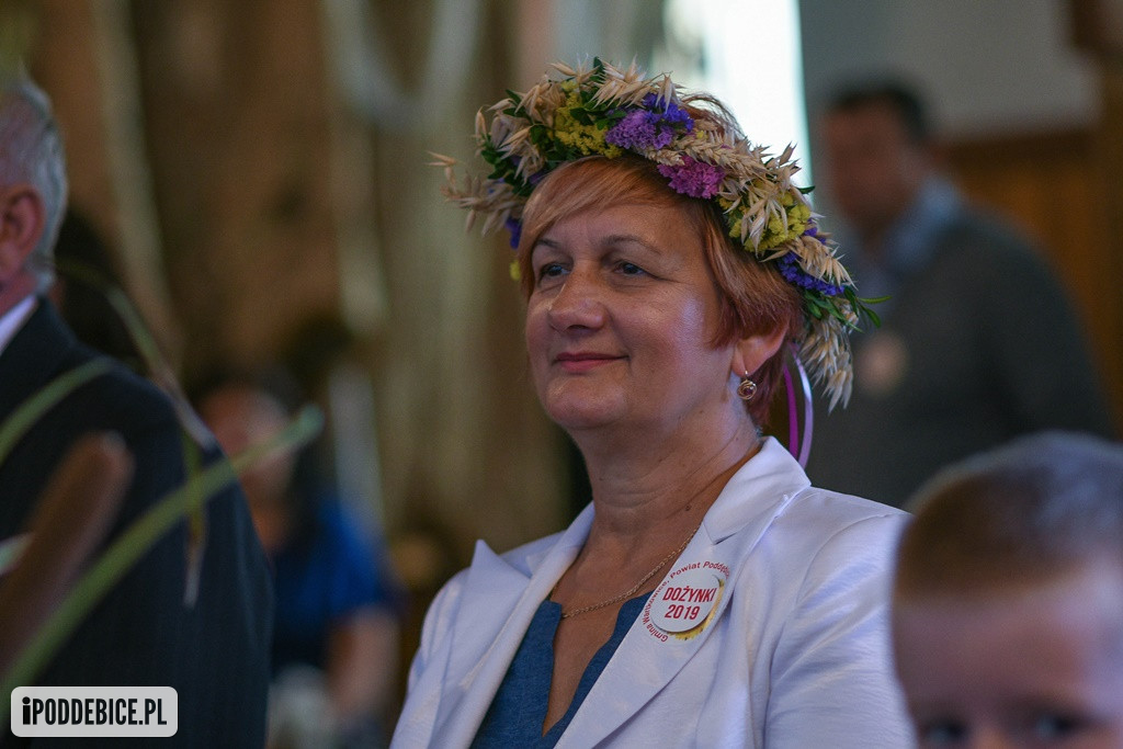 Dożynki Powiatu Poddębickiego w Wartkowicach