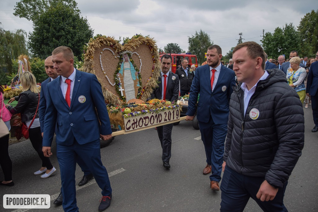 Dożynki Powiatu Poddębickiego w Wartkowicach