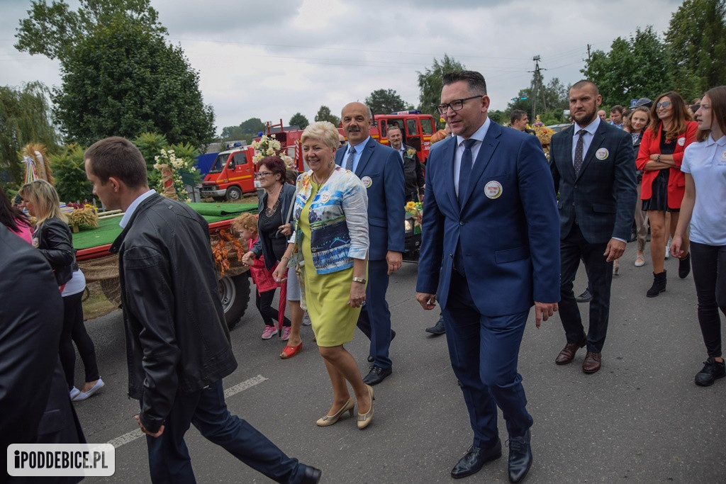 Dożynki Powiatu Poddębickiego w Wartkowicach