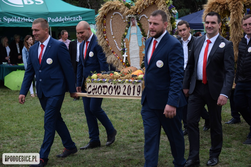Dożynki Powiatu Poddębickiego w Wartkowicach