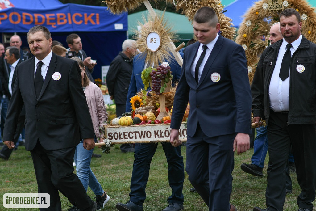 Dożynki Powiatu Poddębickiego w Wartkowicach