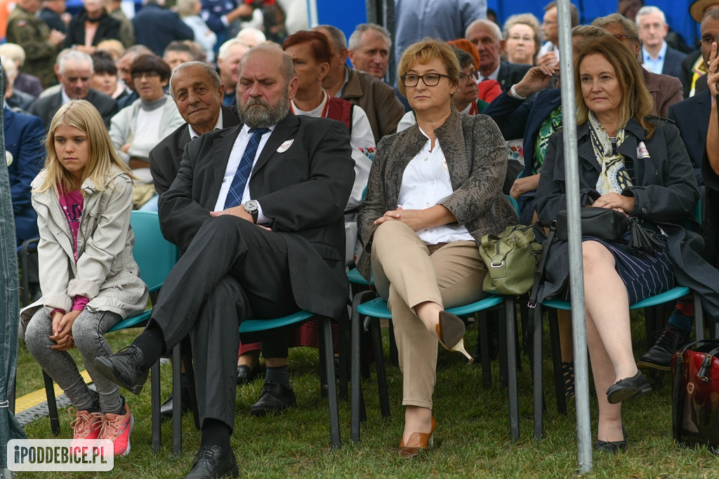 Dożynki Powiatu Poddębickiego w Wartkowicach