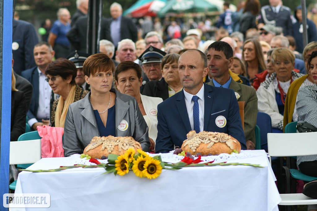 Dożynki Powiatu Poddębickiego w Wartkowicach