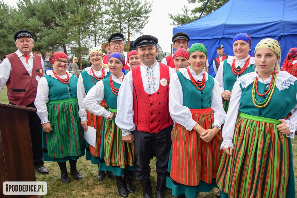 Dożynki Powiatu Poddębickiego w Wartkowicach