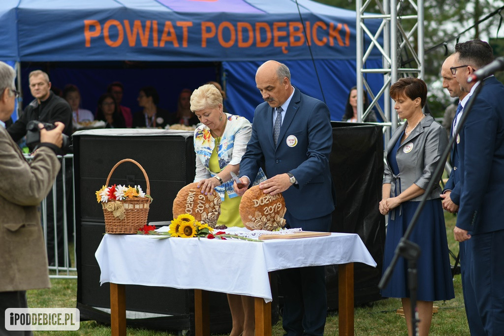 Dożynki Powiatu Poddębickiego w Wartkowicach