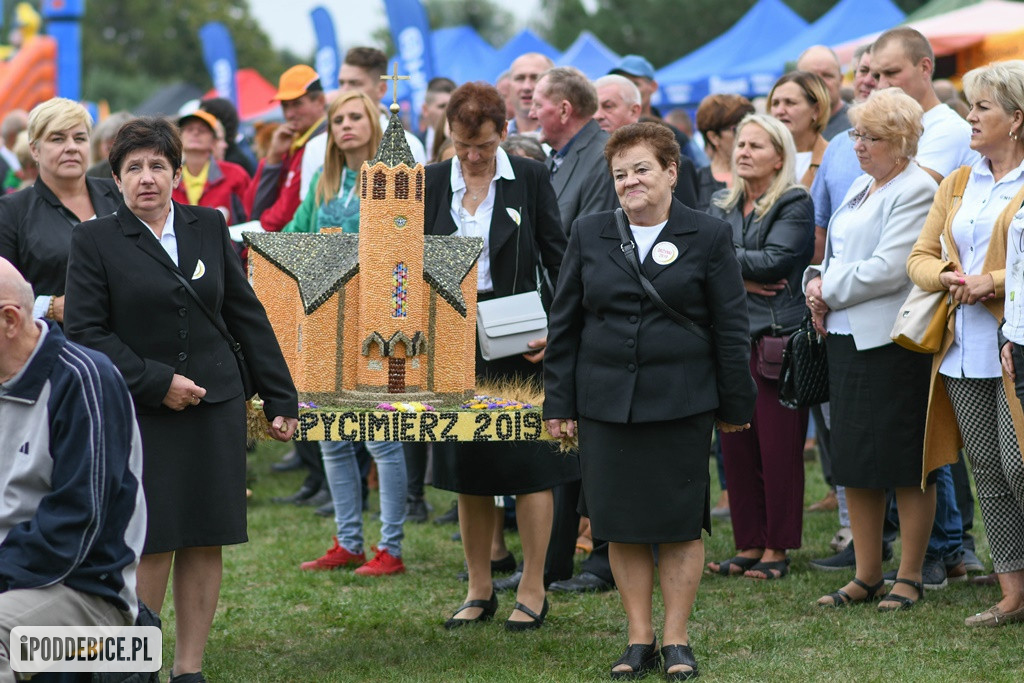 Dożynki Powiatu Poddębickiego w Wartkowicach