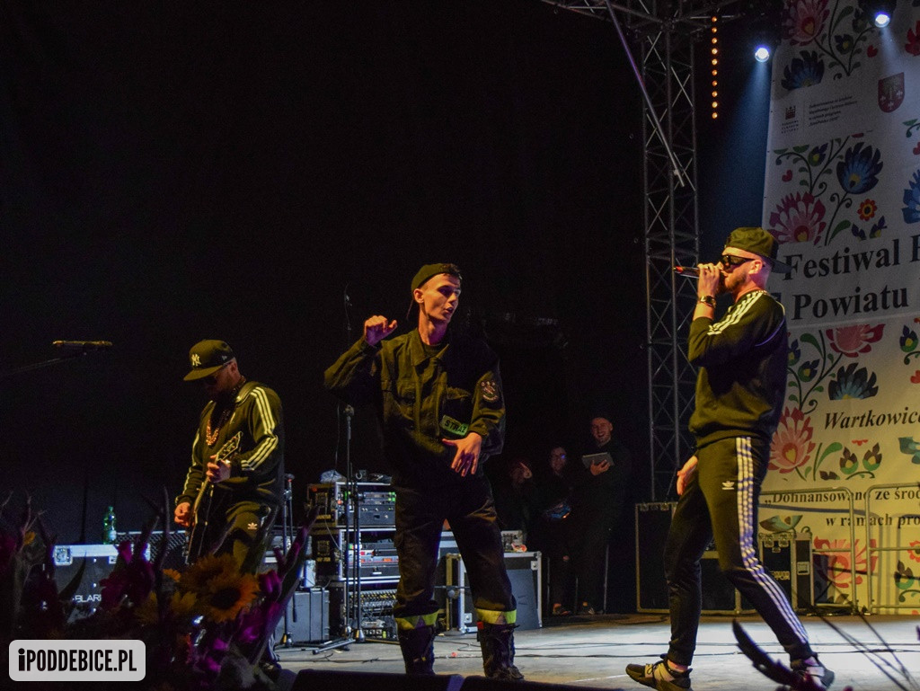 Łobuzy i Lider Dance - koncert w Wartkowicach