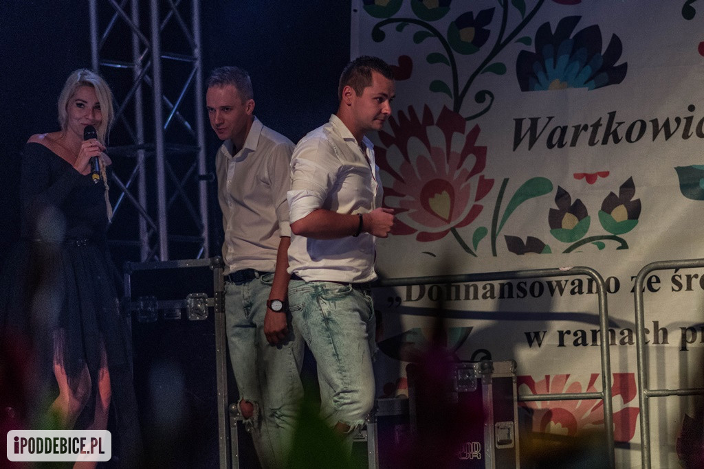Łobuzy i Lider Dance - koncert w Wartkowicach