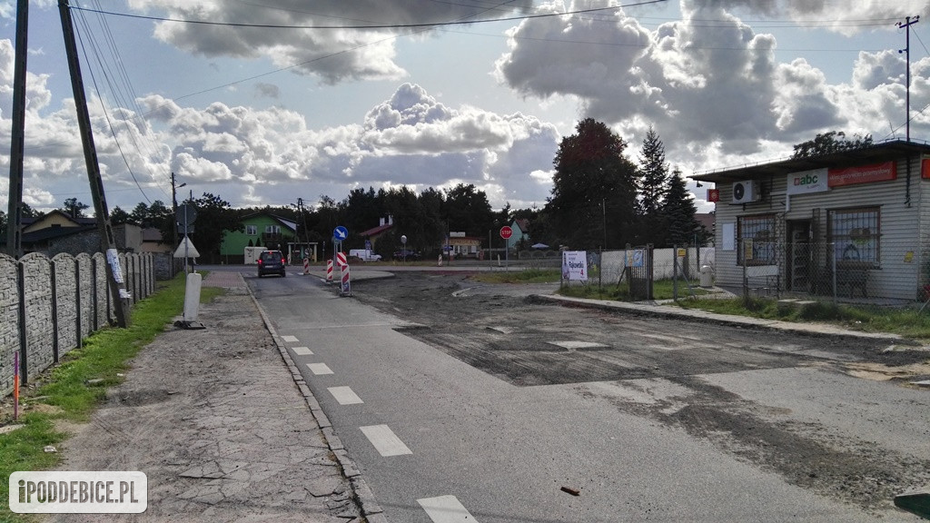 Budowa rond w Pradze k.Podddębic