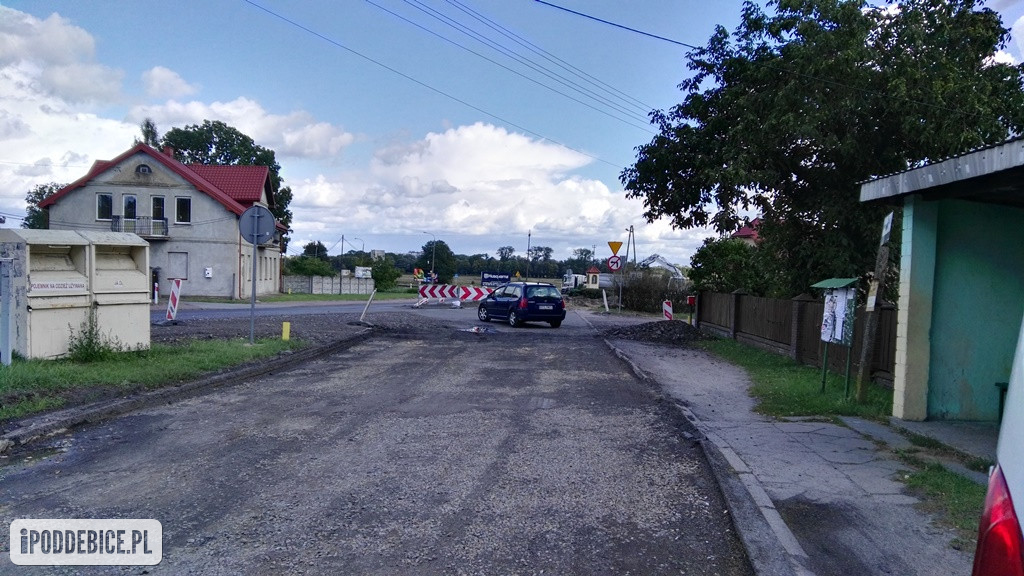 Budowa rond w Pradze k.Podddębic