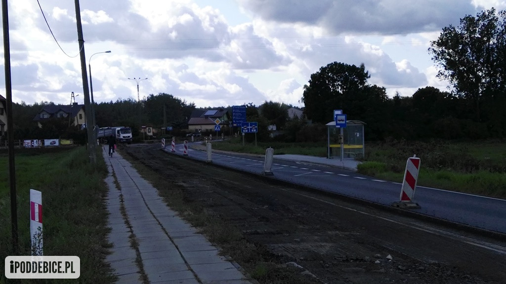 Budowa rond w Pradze k.Podddębic