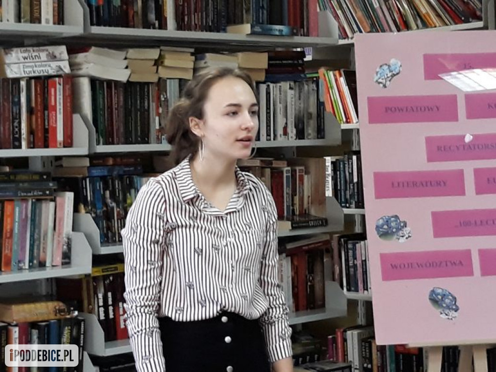 15. Powiatowy Konkurs Recytatorski  pn. 100-lecie Województwa Łódzkiego