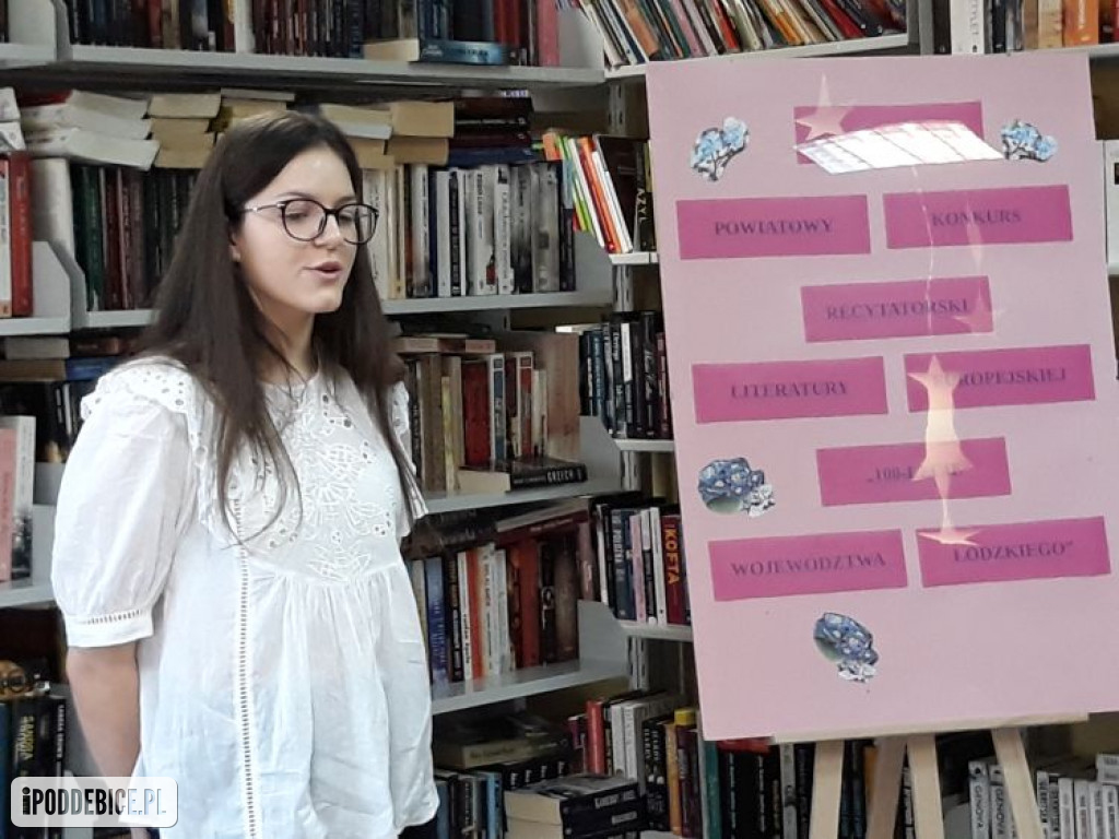 15. Powiatowy Konkurs Recytatorski  pn. 100-lecie Województwa Łódzkiego