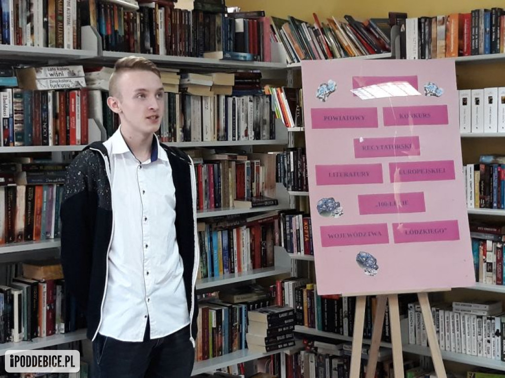 15. Powiatowy Konkurs Recytatorski  pn. 100-lecie Województwa Łódzkiego