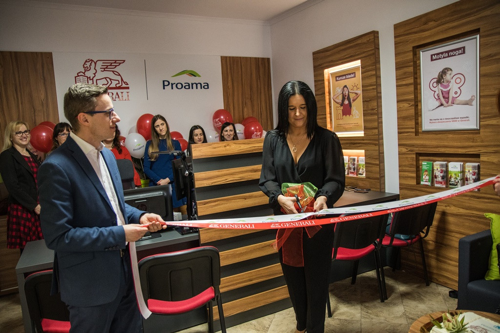 Otwarcie placówki Generali i Proama w Uniejowie