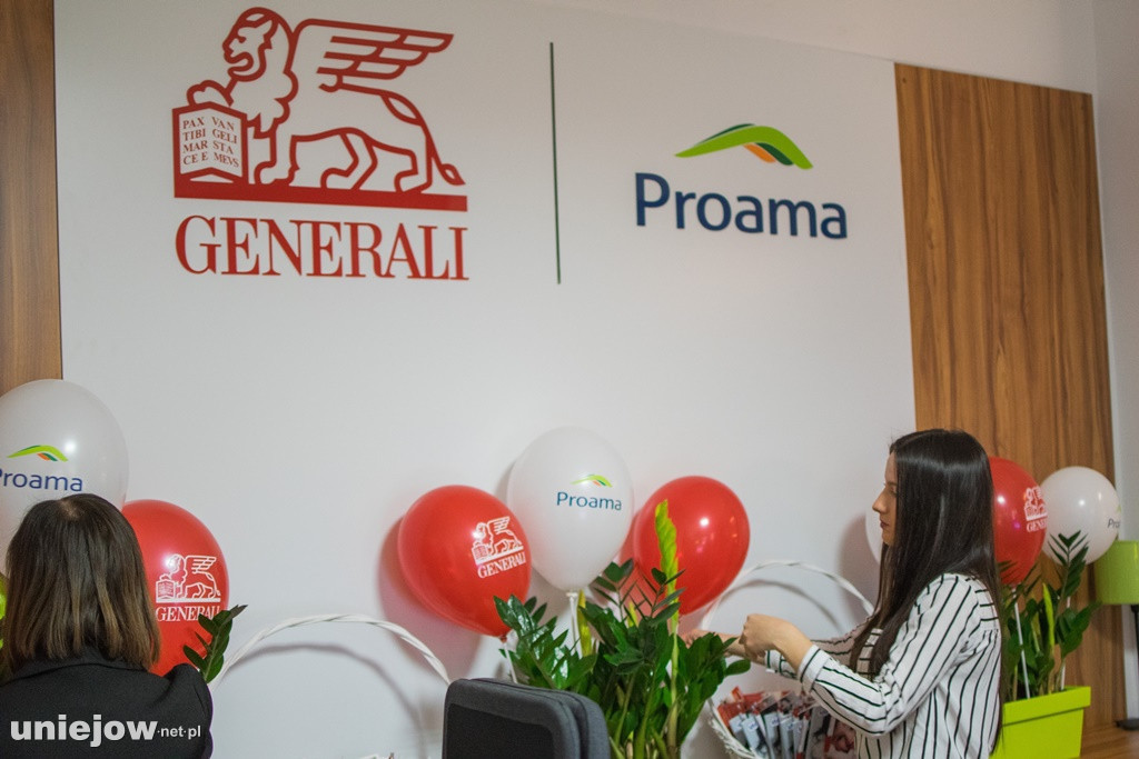 Otwarcie placówki Generali i Proama w Uniejowie