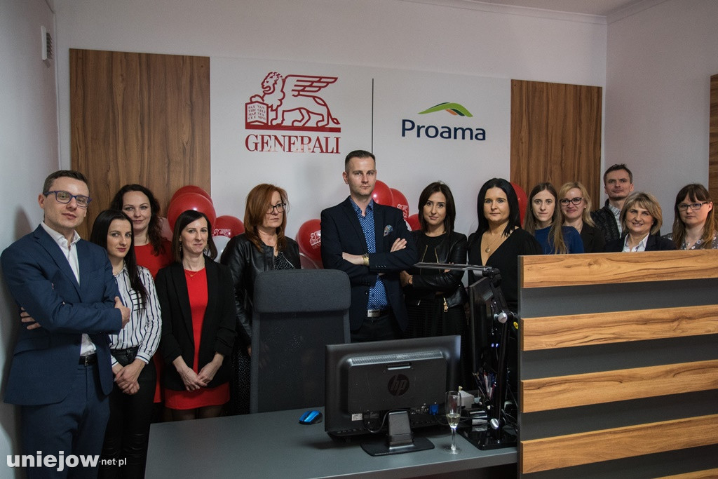 Otwarcie placówki Generali i Proama w Uniejowie