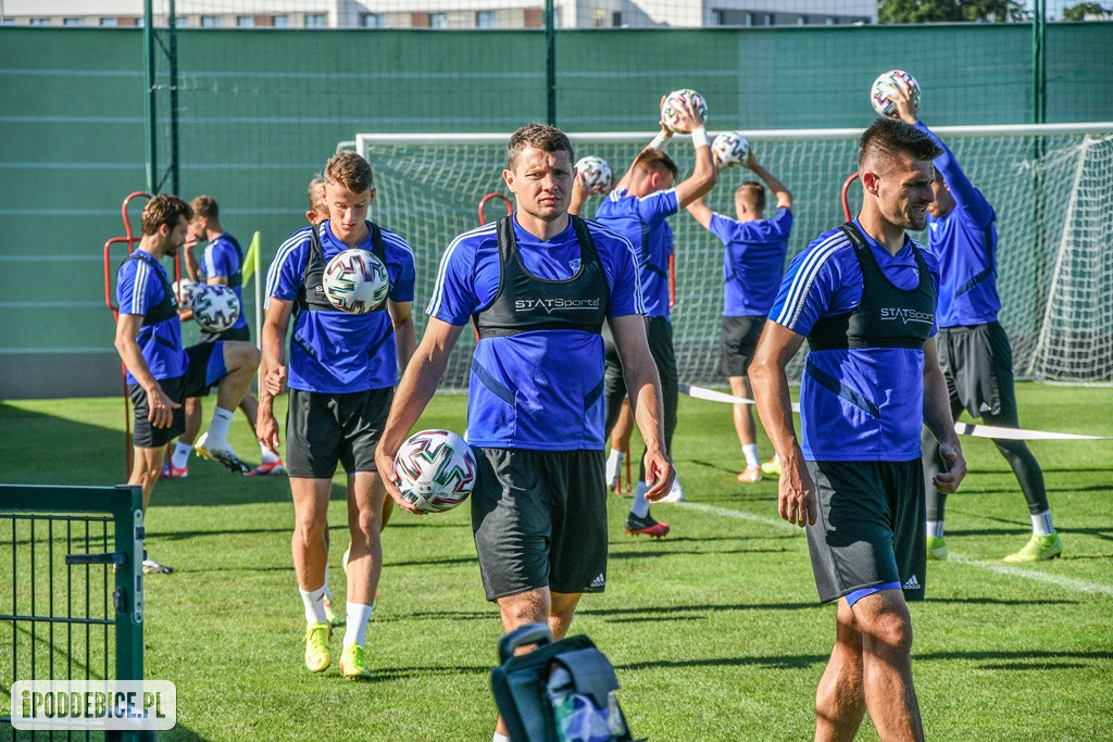 Wisła Płock trenuje w Uniejowie