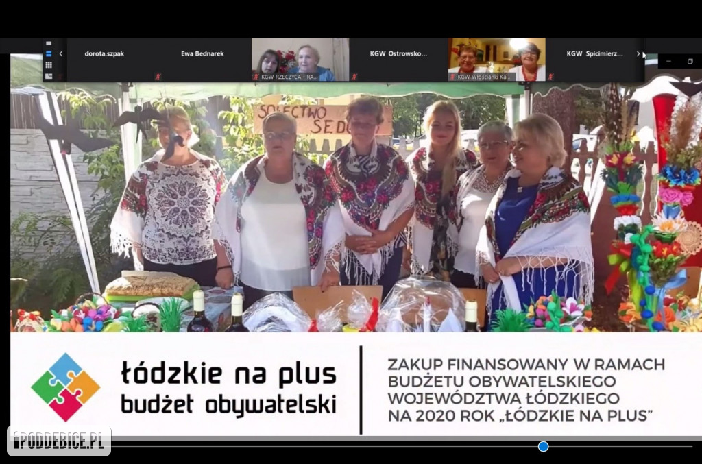 Zjazd Kół Gospodyń Wiejskich z Powiatu Poddębickiego już za nami