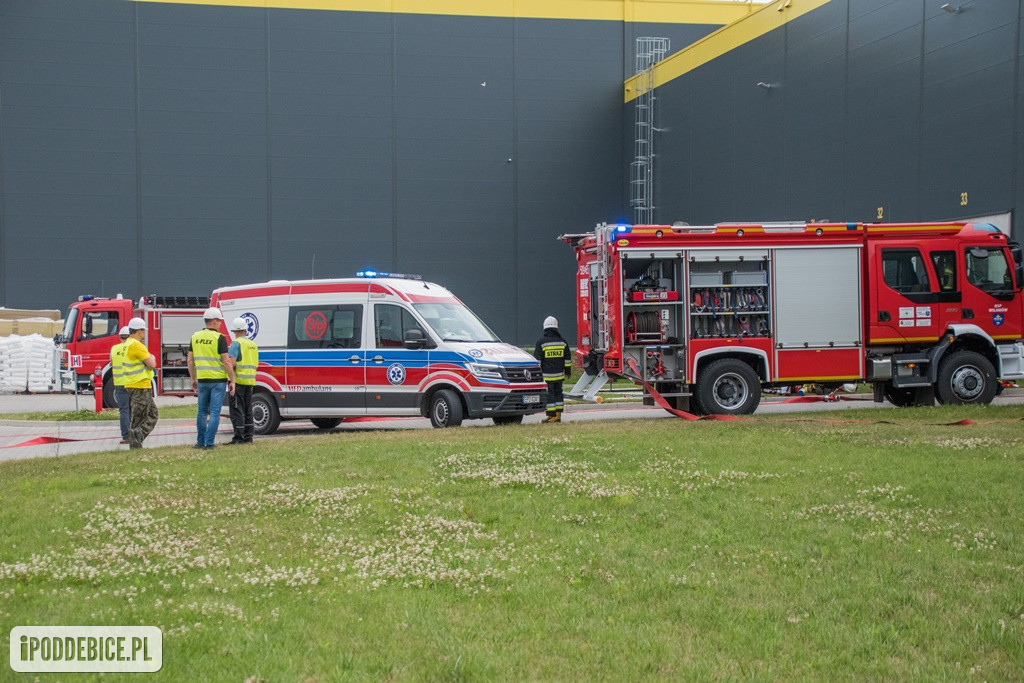 Strażacy z PSP i OSP na ćwiczeniach