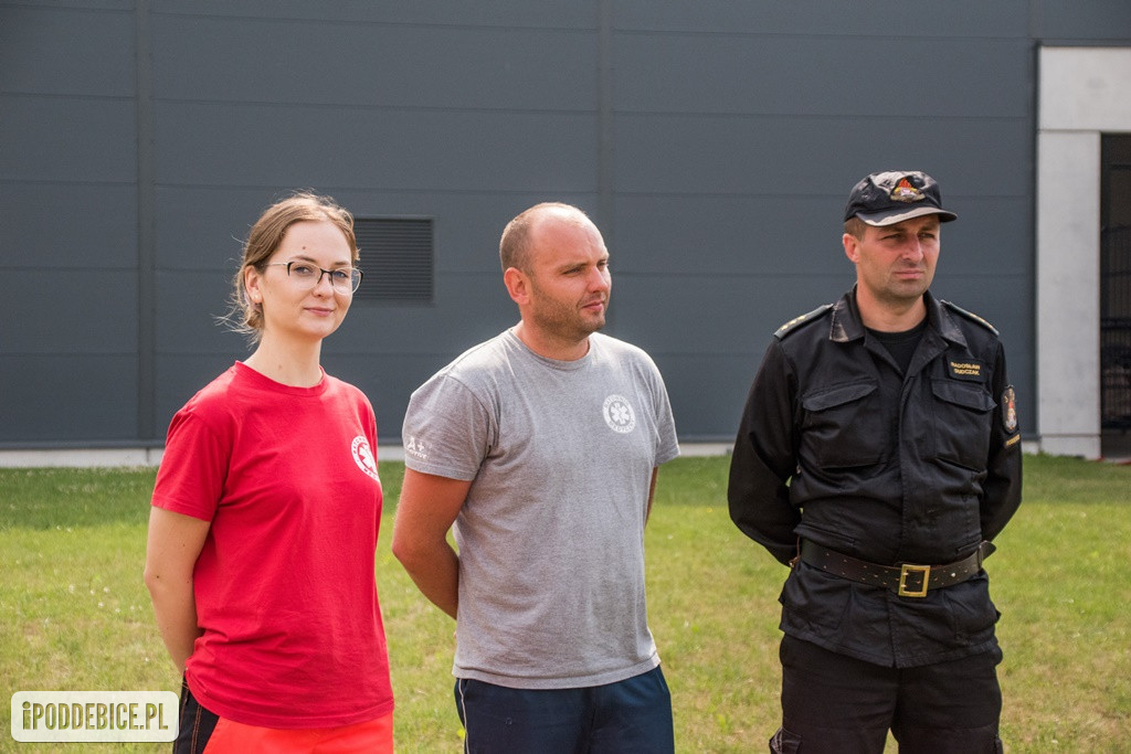 Strażacy z PSP i OSP na ćwiczeniach