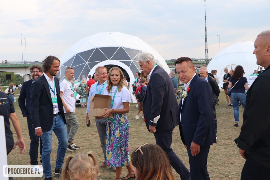 Zygmunt Solorz w Uniejowie.