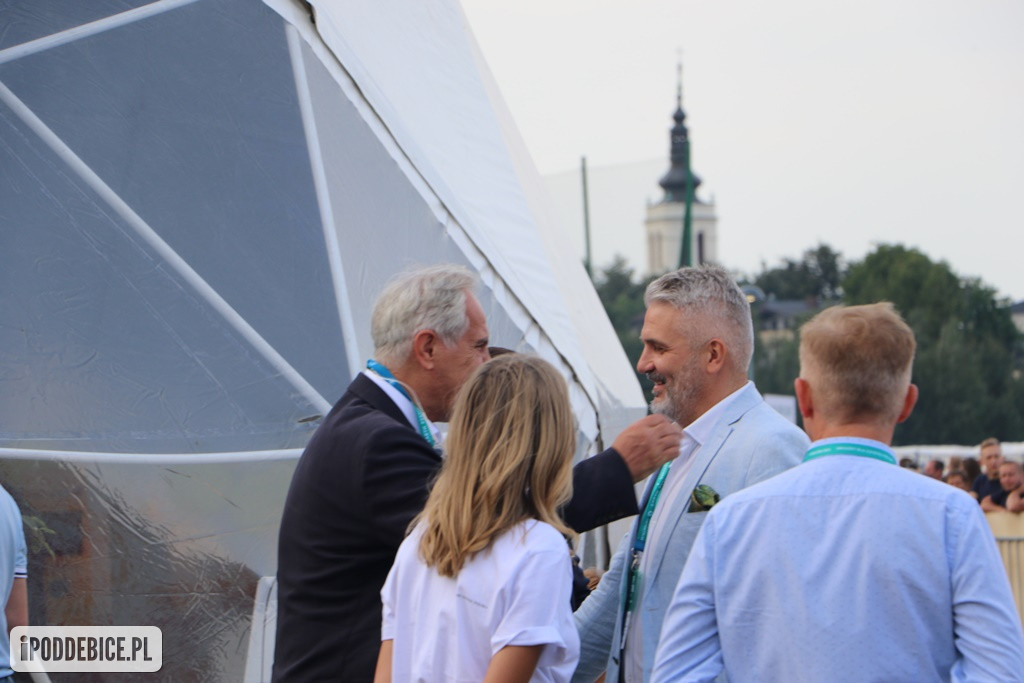 Zygmunt Solorz w Uniejowie.