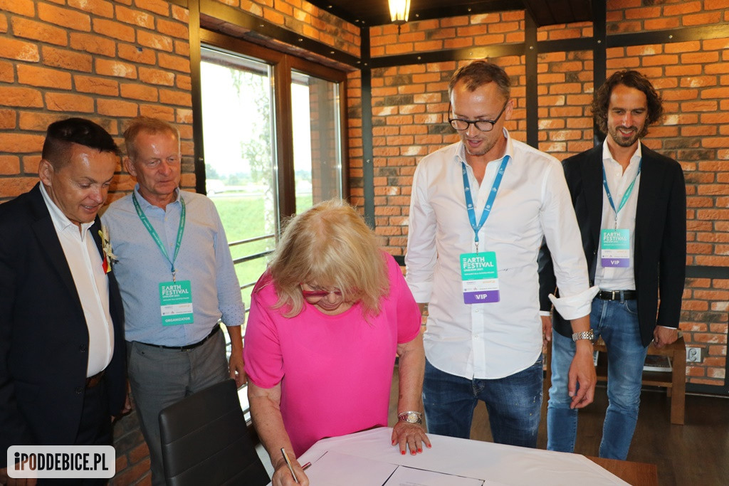 Zygmunt Solorz w Uniejowie.