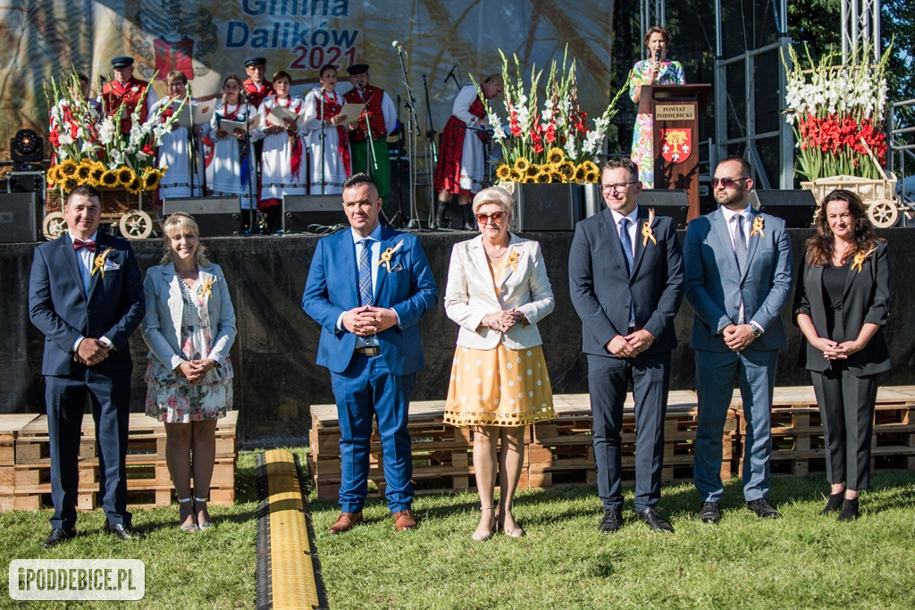 IX Dożynki Powiatu Poddębickiego w Dalikowie