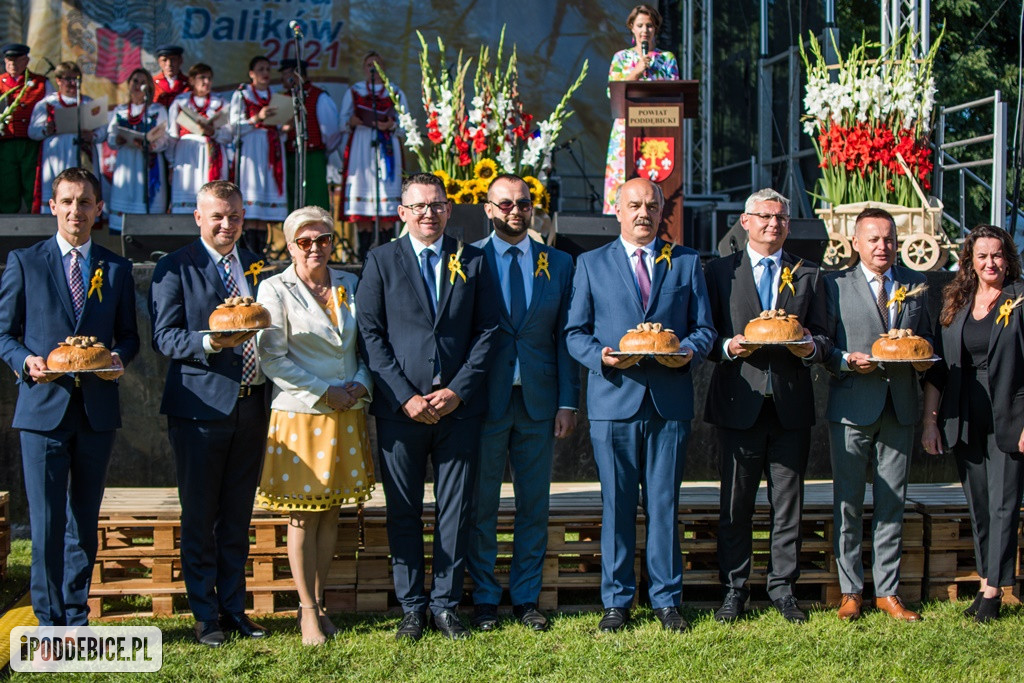 IX Dożynki Powiatu Poddębickiego w Dalikowie