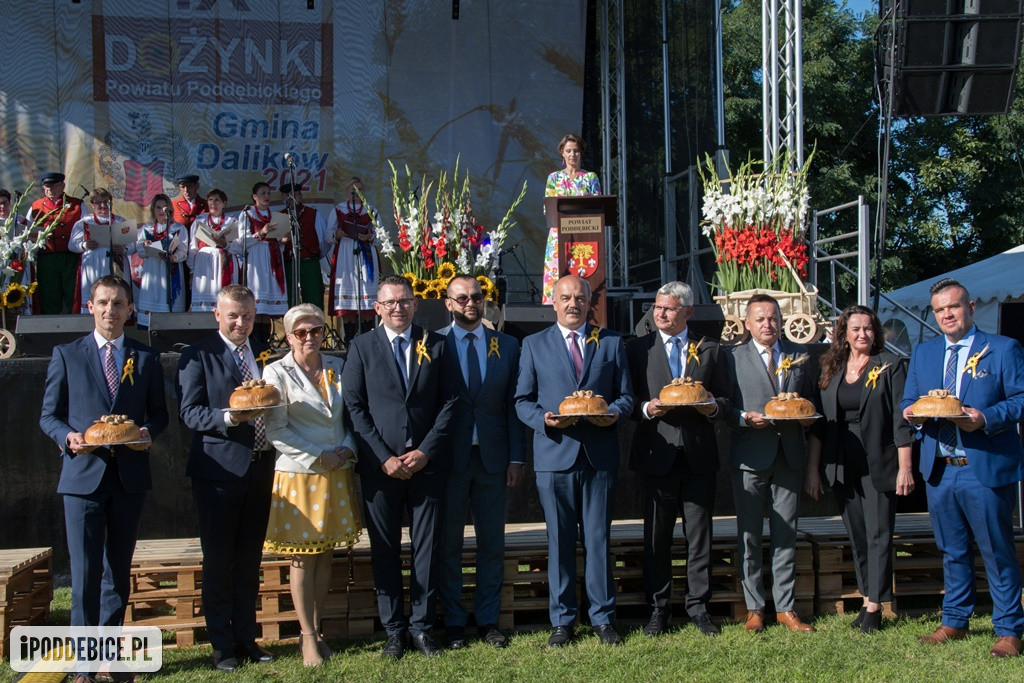 IX Dożynki Powiatu Poddębickiego w Dalikowie