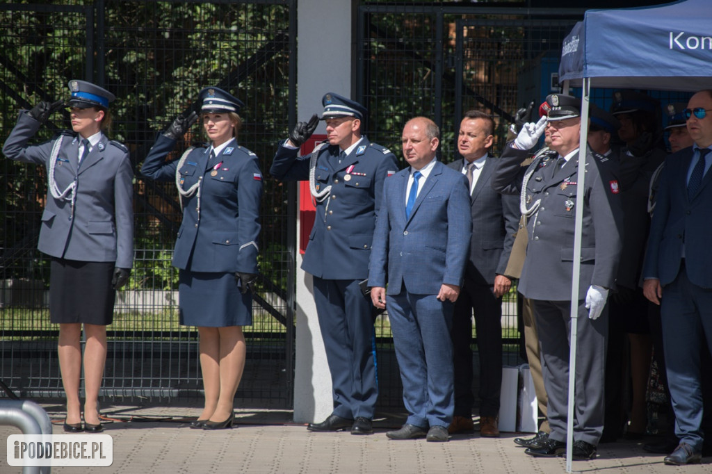 Międzypowiatowe Obchody Święta Policji odbyły się w Poddębicach [FOTO]
