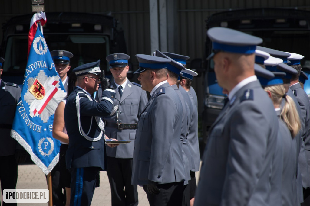 Międzypowiatowe Obchody Święta Policji odbyły się w Poddębicach [FOTO]