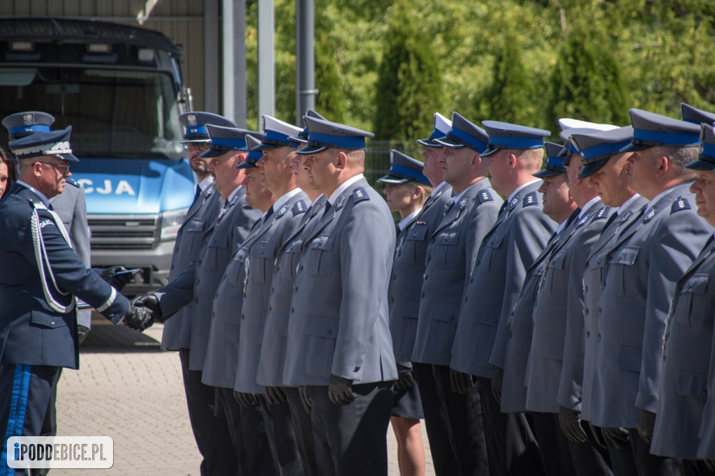 Międzypowiatowe Obchody Święta Policji odbyły się w Poddębicach [FOTO]
