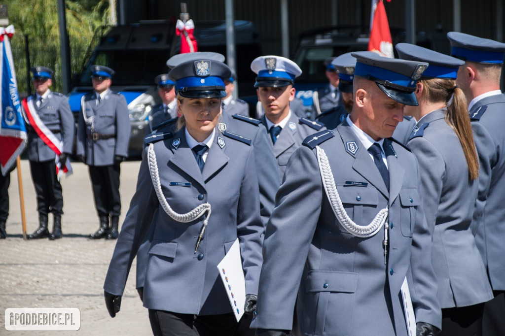 Międzypowiatowe Obchody Święta Policji odbyły się w Poddębicach [FOTO]