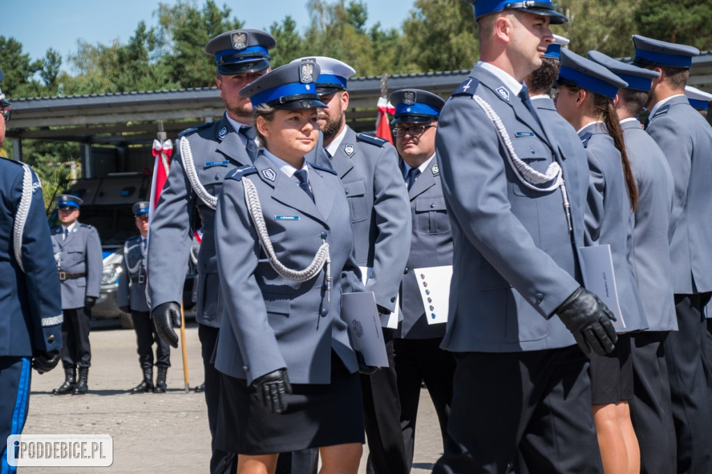 Międzypowiatowe Obchody Święta Policji odbyły się w Poddębicach [FOTO]