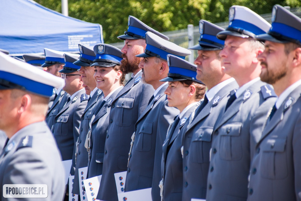Międzypowiatowe Obchody Święta Policji odbyły się w Poddębicach [FOTO]