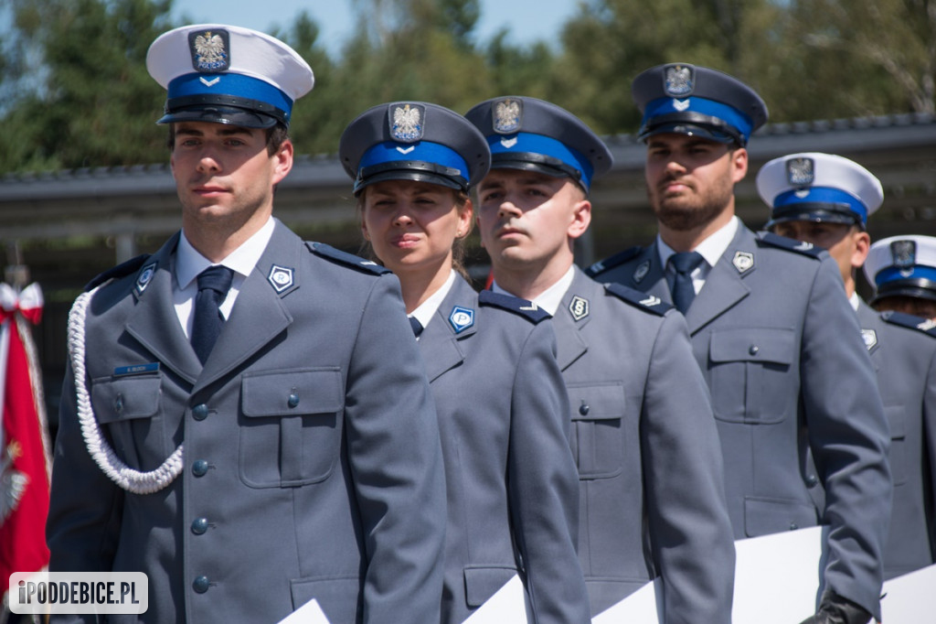 Międzypowiatowe Obchody Święta Policji odbyły się w Poddębicach [FOTO]